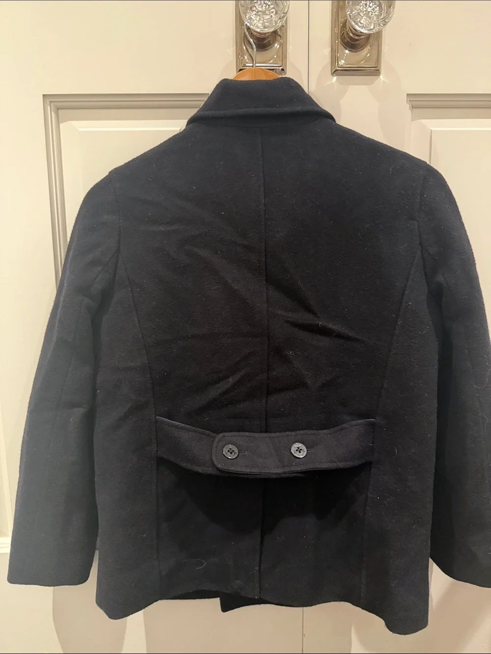 Crewcuts J.Crew Boys Navy Wool Peacoat – Size 12